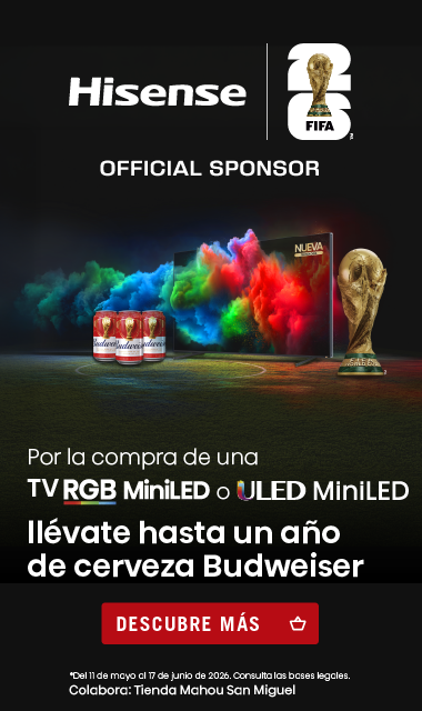 Aprovecha la promoci&oacute;n de Hisense con Budweiser